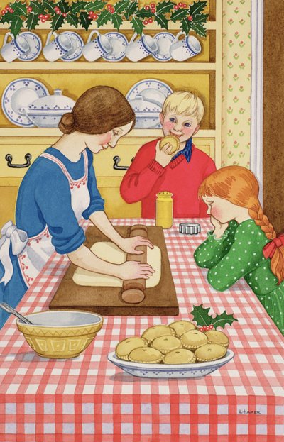 Making Mince Pies by Lavinia Hamer